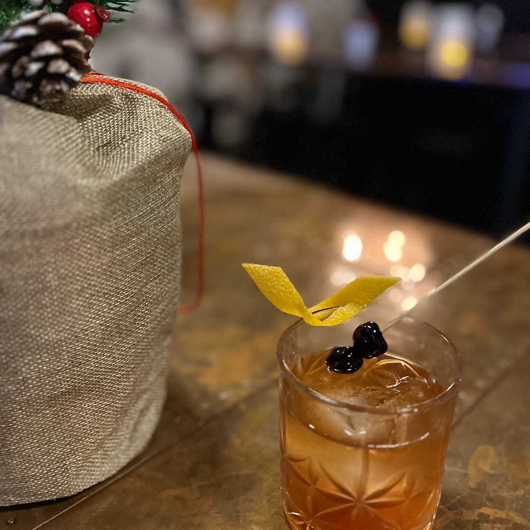 The Raven Fat Duck Old Fashioned